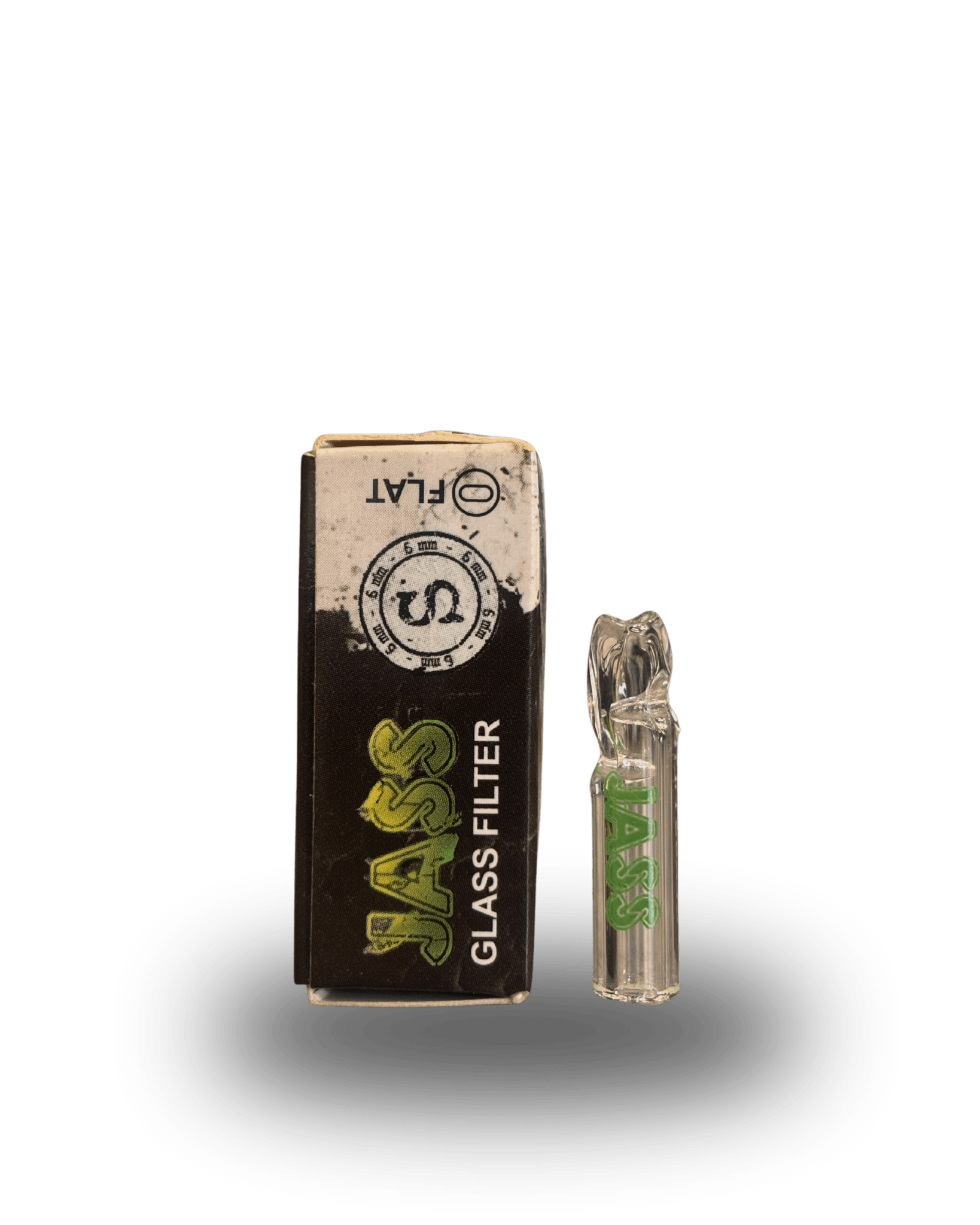 FILTRE EN VERRE JASS (EMBOUT PLAT) - TAILLES S & M - Le QG CBD