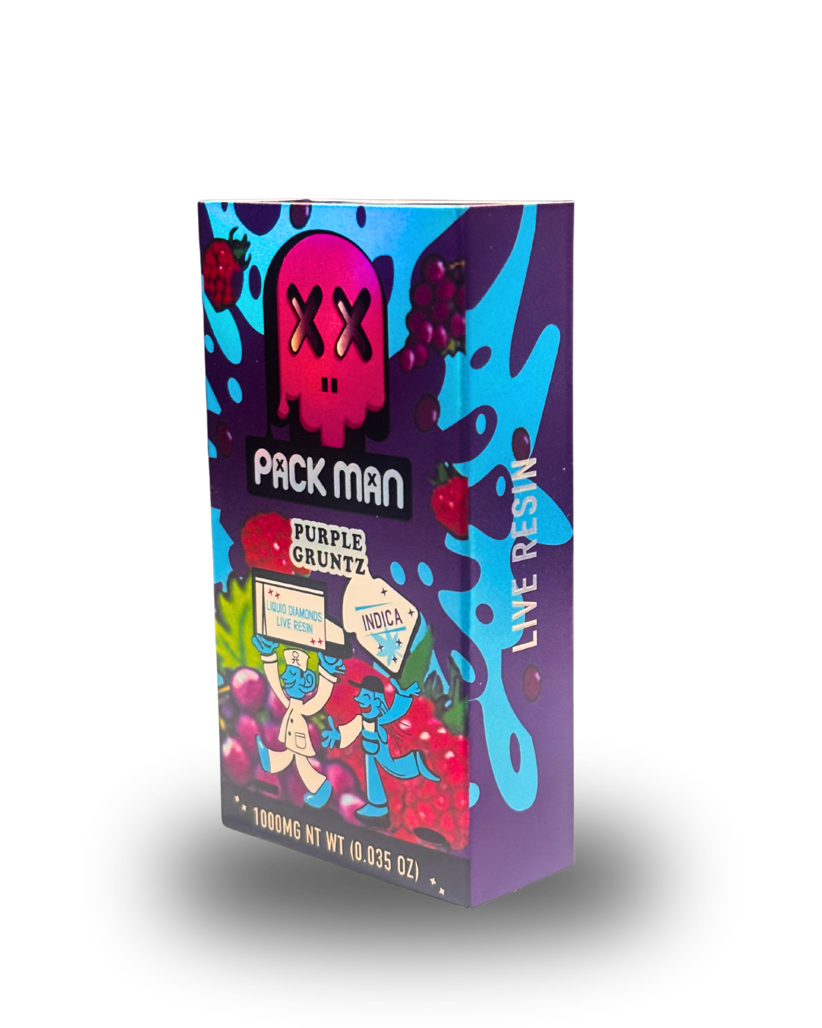 VAPE PEN PACKMAN 1G (LIQUID DIAMONDS x LIVE RESIN) - Le QG CBD